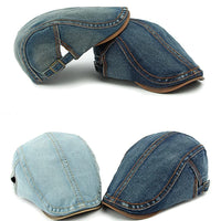 Béret Homme Denim Vintage - RetroChic