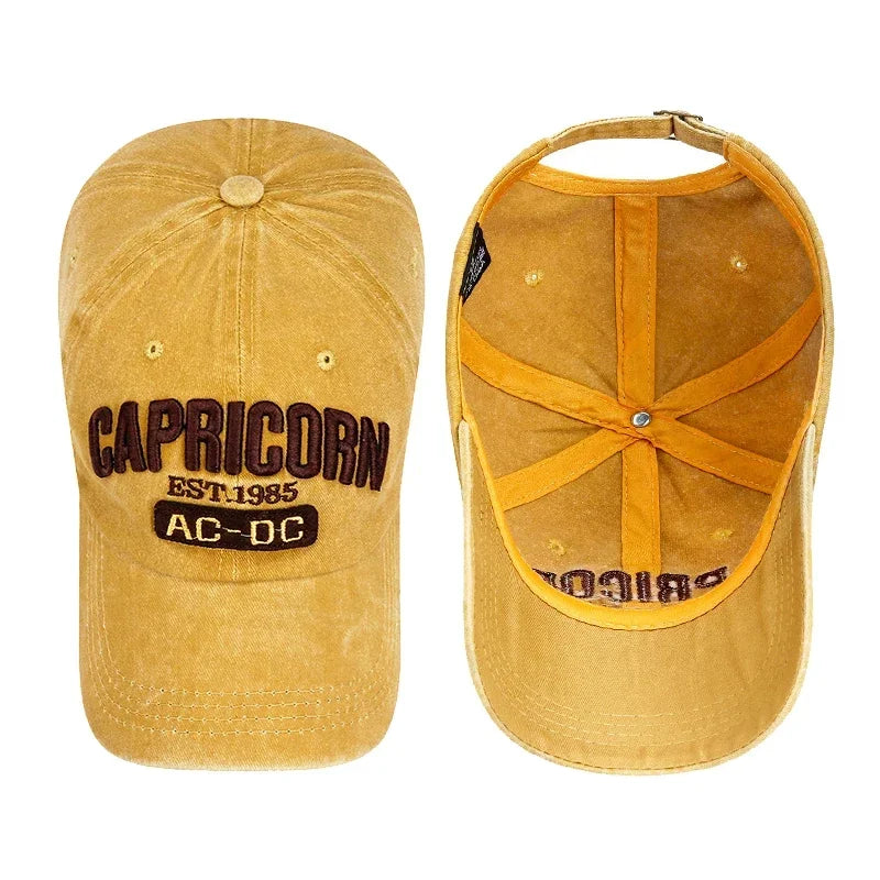 Casquette Baseball Unisexe Coton Vintage – Urban AC-DC