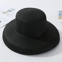 Chapeau de Paille à Large Bord – Forme Structurée Élancée