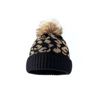 Bonnet Femme Léopard avec Pompon Douillet – Cheelyah