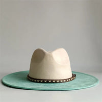 Chapeau Fedora Coton – Ruban Tressé