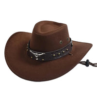 Chapeau Cowboy Style Western – Bandeau Clouté
