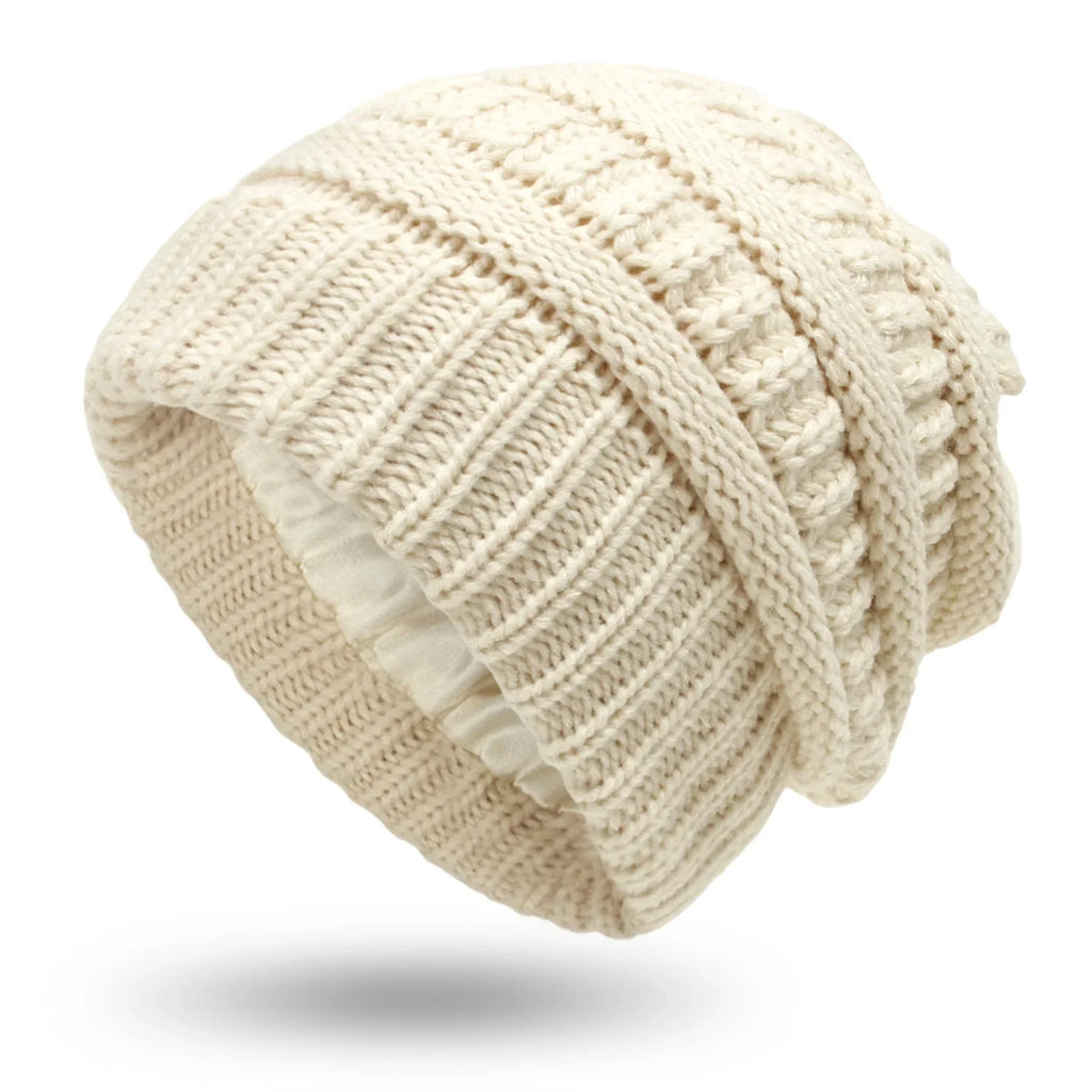 Bonnet Femme doublé en satin - Silkia