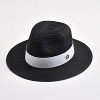 Chapeau Panama Classique Bande Contrastée – Milano