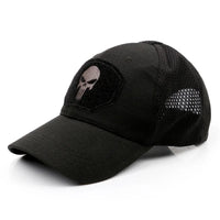 Casquette Tactique Camouflage Crâne – Black Ops