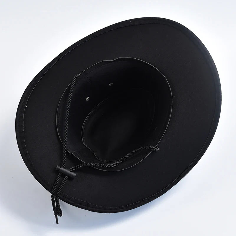 Chapeau Cowboy Style Western – Bandeau Clouté