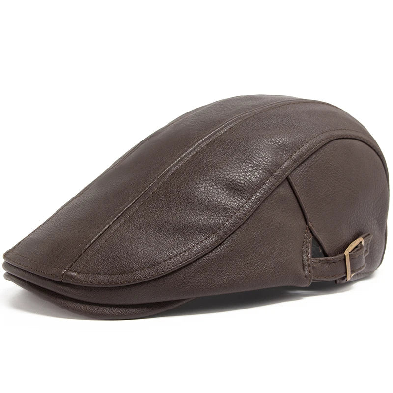 Béret Homme en Cuir - Prestige