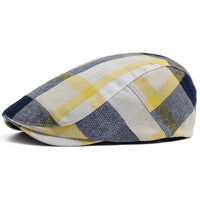 Béret Motif Carreaux - Britcap