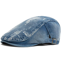 Béret Denim Déchiré Mixte - UrbanChic