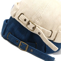 Bonnet Docker Velours Côtelé