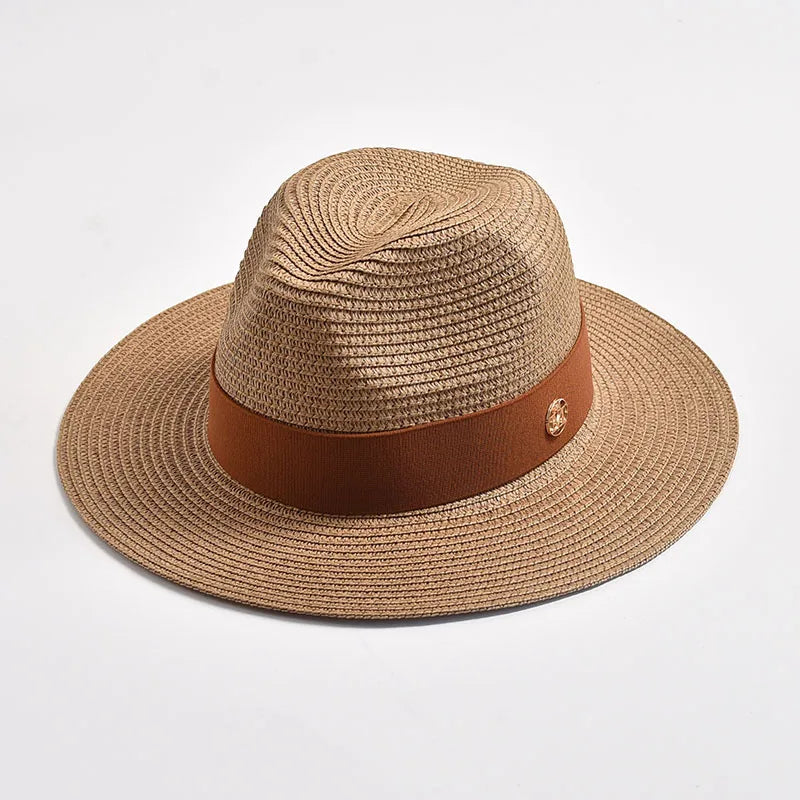 Chapeau Panama Classique Bande Contrastée – Milano