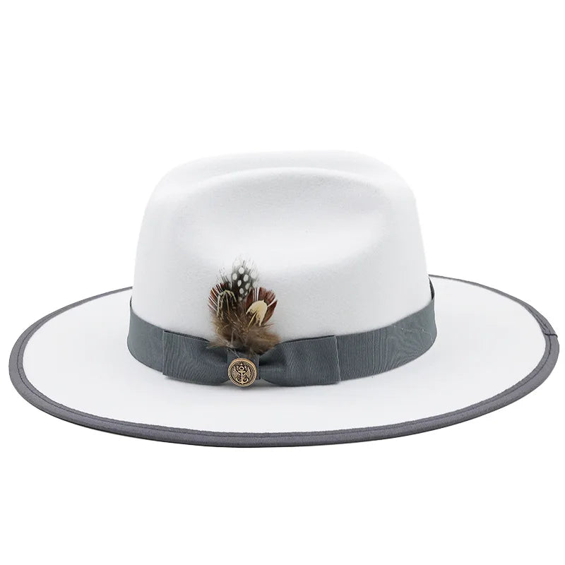 Chapeau Fedora Laine - Feathergance