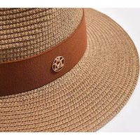 Chapeau Panama Classique Bande Contrastée – Milano