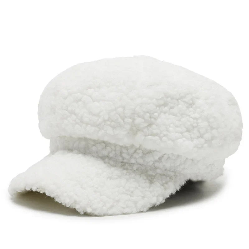 Béret Casquette Gavroche Femme Polaire