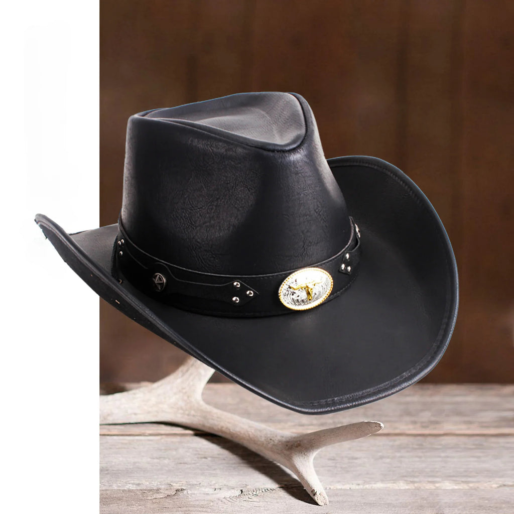 Chapeau Cowboy Véritable Cuir - FrontierFlair