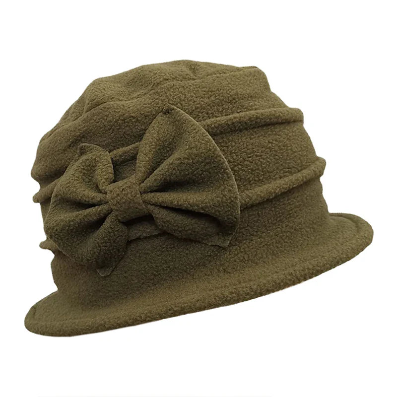 Chapeau Melon Cloche Femme Hiver