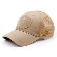 Casquette Tactique Camouflage Crâne – Black Ops