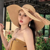 Chapeau de Paille Large - Femme
