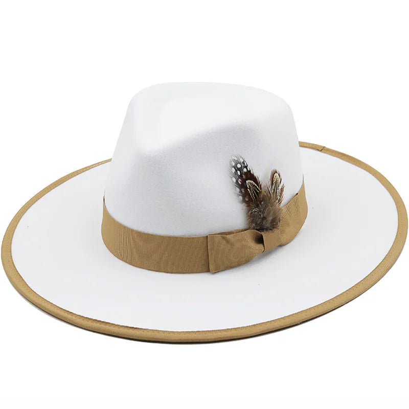Chapeau Fedora Laine - Feathergance