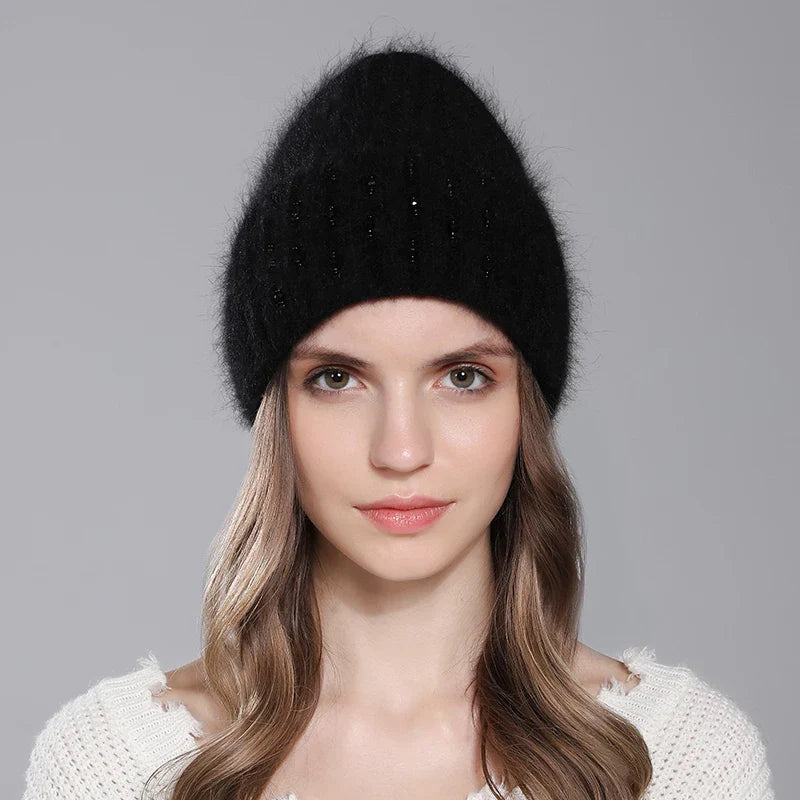 Bonnet Femme Douceur Perlée - Lunaria