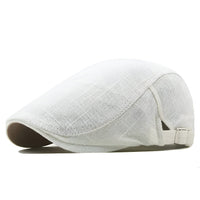 Béret Homme Vintage en Lin Léger - Glamberet
