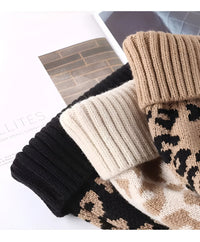 Bonnet Femme Léopard avec Pompon Douillet – Cheelyah
