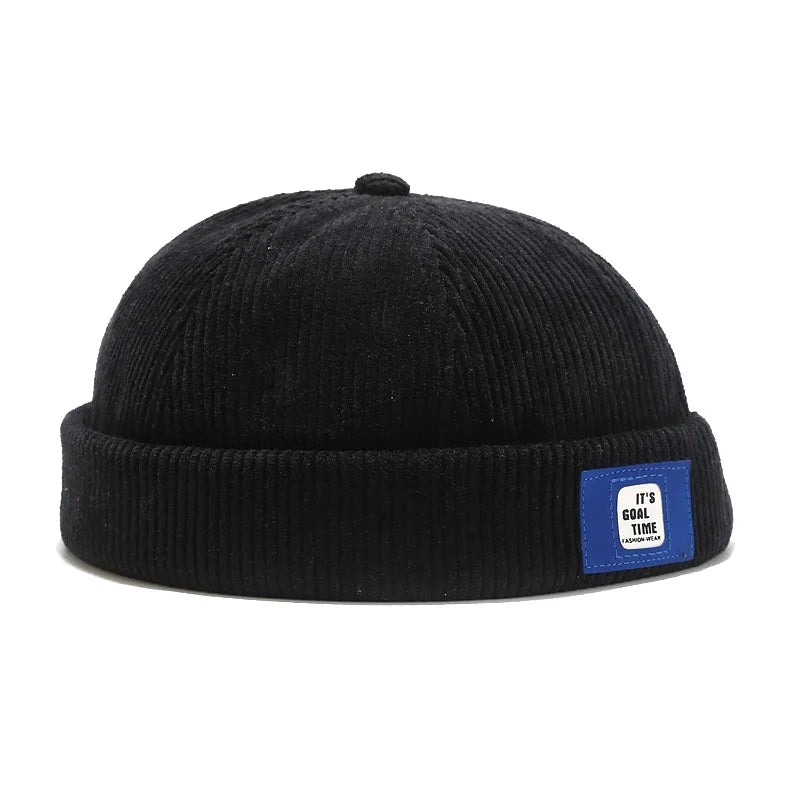 Bonnet Docker Velours Côtelé