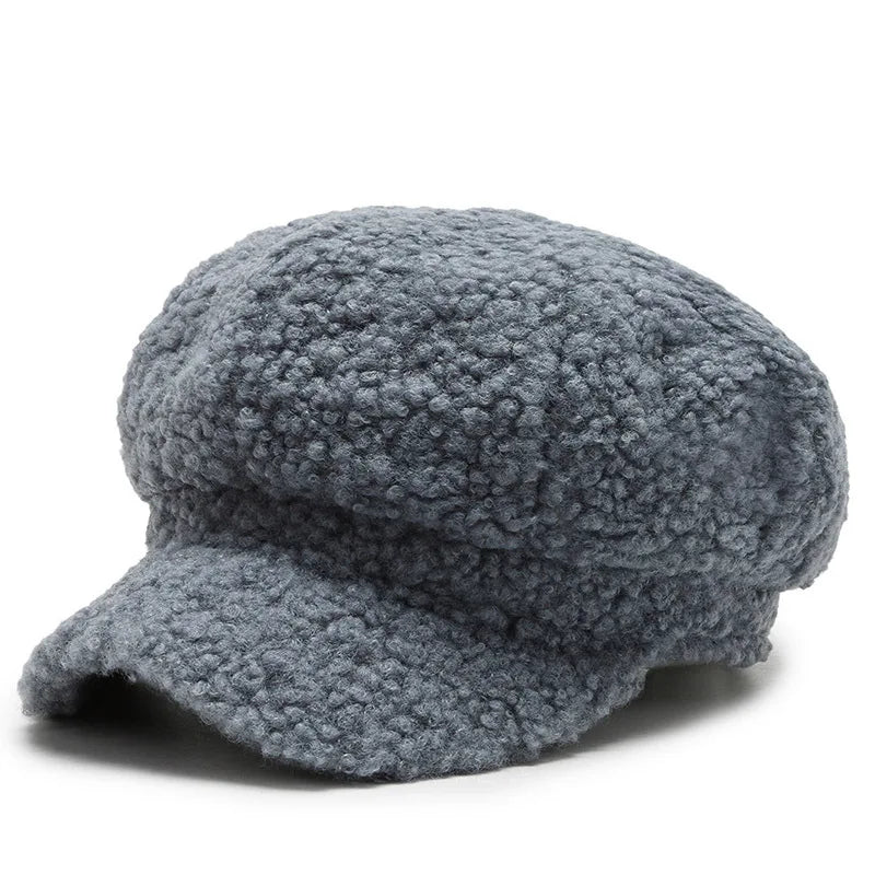 Béret Casquette Gavroche Femme Polaire