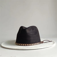 Chapeau Fedora Coton – Ruban Tressé