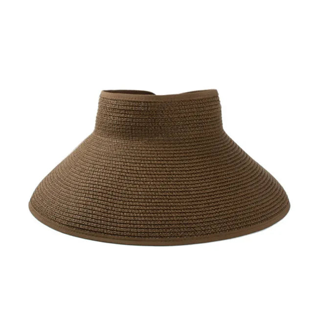 Chapeau de Paille à Bord Souple – Look Plage Décontracté