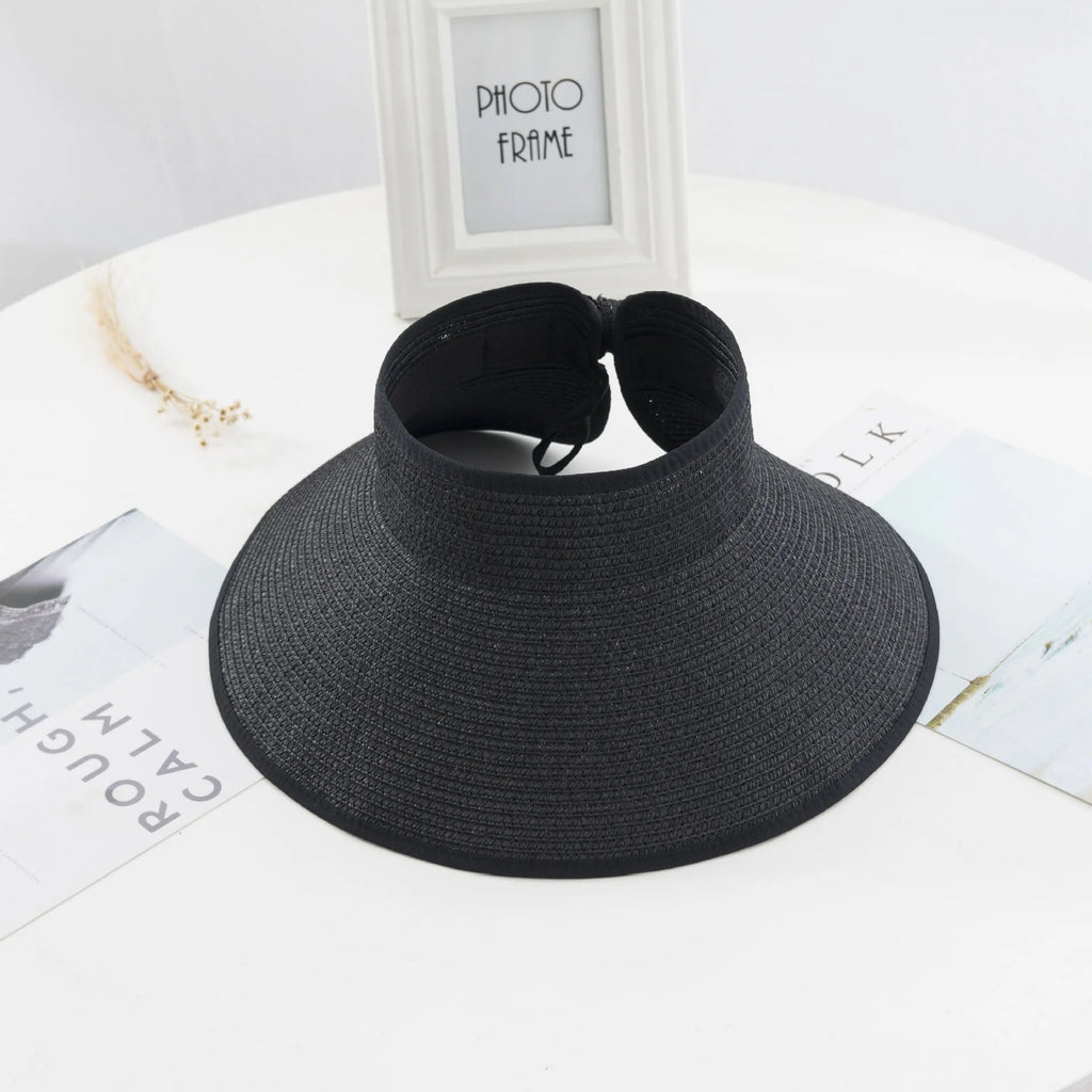 Chapeau de Paille à Bord Souple – Look Plage Décontracté