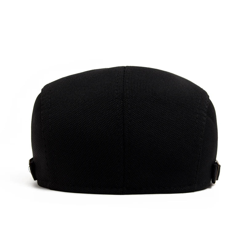 Béret Homme Tissu – Boucle Ajustable