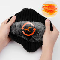 Bonnet Hiver Doublé en Polaire - FrostShield