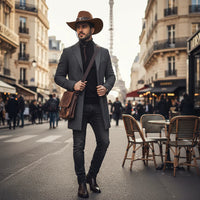 Chapeau Cowboy Style Western – Bandeau Clouté