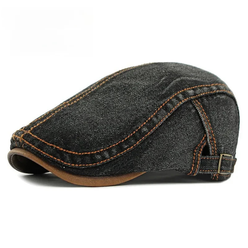 Béret Homme Denim Vintage - RetroChic