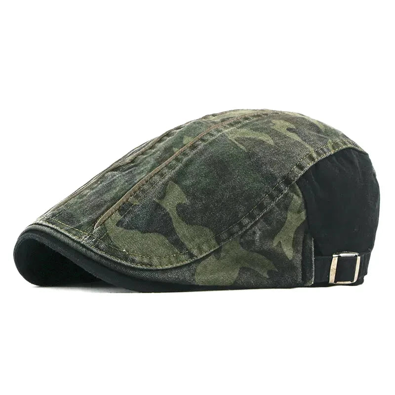 Béret Homme Coton - Camouflage