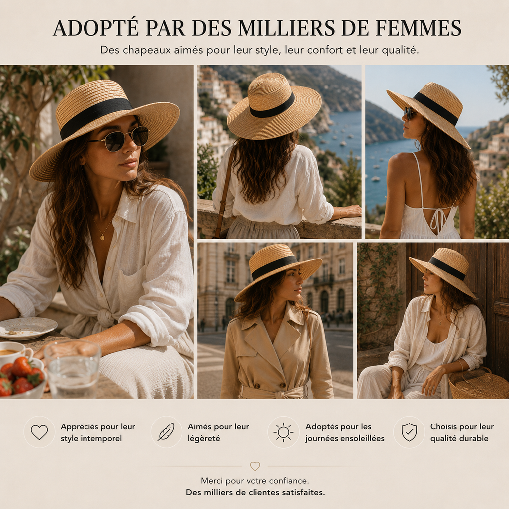 Chapeau de Paille - ÉlégancePure