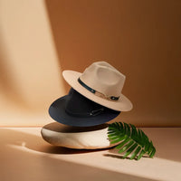 Chapeau Fedora Classy Chic Anneau Doré